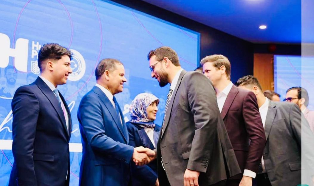 Alhareth Elshibani: At a national youth event in Libya